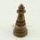 Oxidized Copper Alloy  4.5" Stupa or Chaitya or Chorten frm Patan Nepal