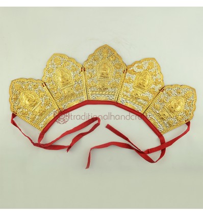 5 Dhyani Buddhas Set Ringa – Ritual Monk Crown