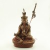 Fine Quality 9.25" Guru Rinpoche /  Padmasambhava  Lost Wax Method Oxdized Copper Alloy  Statue from Patan, Nepal