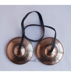 Hand Crafted 3" High Quality Tibetan Buddhist Tingsha Cymbals From Nepal