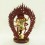 Fine Quality Hand Carved Gold Gilded 15.5" Kurukulla Dakini Statue Patan, Nepal