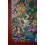 Fine Quality 54" x 39.25" Green Tara / Dolma Tibetan Buddhist Thangka/Thanka Painting from Patan, Nepal