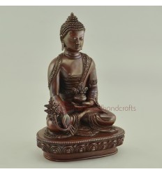 Fine Quality Hand Made 7" Medicine Buddha Statue Statue  From Patan, Nepal.