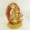 Fine Quality Hand Made 14" Lion(Yellow) Dzambhala Statue  From Patan, Nepal.