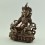 Fine Quality 7" Dzambhala The Wealth Deity Lostt Wax Method Oxidized Copper Statue from Patan, Nepal