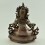 Fine Quality 7" Dzambhala The Wealth Deity Lostt Wax Method Oxidized Copper Statue from Patan, Nepal