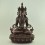 Fine Quality 14.5” Aparmita / Amitayus  Lostt Wax Method Oxidized Copper Statue from Patan, Nepal