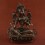 Hand Made Buddhist  9" Green Tara / Dolma Statue From patan, Nepal.