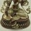 Fine Quality  19" Green Tara Lost Wax Method, Oxidized Copper Alloy with Silver Plating  Statue From Patan, Nepal