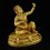 Hand Carved 9" Virupa Antiquated Gold Gilded Copper Statue from Patan, Nepal 