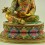Hand Carved Beautilfully Painted 15" Guru Rinpoche Copper Statue Patan, Nepal