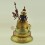 Hand Carved Beautilfully Painted 15" Guru Rinpoche Copper Statue Patan, Nepal