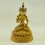 Hand Carved Painted 13.5" Vajrasattava / Dorjesempa Gold Gilded Copper Statue