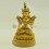 Fine Quality Hand Carved Painted 14" White Tara / Dolkar  Gold Gilded Copper Statue