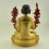 Fine Quality Hand Carved 12.5" Guru Tsongkhapa Statues Set Copper Statues From Patan, Nepal.