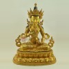 Hand Carved  19" Vajrasattva Dorje Sempa Gold Gilded Copper Alloy  Statue From Nepal