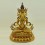 Hand Carved Gold Face Painted 19" Aparmita / Amitayus / Tsepame Copper with Gold Gilded Statue Patan