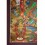 34" x 26" Green Tara Thangka Painting