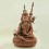 Hand Made 22" Guru Rinpoche / Guru Padmasambhava Copper Alloy  Oxidized  Statue Patan Nepal