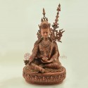 Hand Made 22" Guru Rinpoche / Guru Padmasambhava Copper Alloy  Oxidized  Statue Patan Nepal