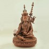 Hand Made 22" Guru Rinpoche / Guru Padmasambhava Copper Alloy  Oxidized  Statue Patan Nepal