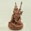 Hand Made 22" Guru Rinpoche / Guru Padmasambhava Copper Alloy  Oxidized  Statue Patan Nepal