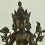 Fine Quality 20" White Tara / Dolkar Oxidized Copper Alloy Statue Patan, Nepal