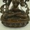 Fine Quality 20" White Tara / Dolkar Oxidized Copper Alloy Statue Patan, Nepal