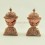 Hand Made 5" Copper Kapala Ritual Set for Tibetan Buddhist Rituals and Practices from Nepal