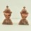 Hand Made 5" Copper Kapala Ritual Set for Tibetan Buddhist Rituals and Practices from Nepal