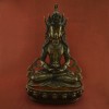 Fine Quality Hand Made  20" Aparmita / Amitayus Oxidized Copper Alloy Statue Patan Nepal