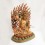 Excellent Quality Hand Carved 19.5" Vajrapani Copper Statue From Patan, Nepal