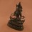 Fine Quality Handmade Silver Eye  13.5" Vajrasattva / Dorjesempa Statue Copper Statue from Patan, Nepal