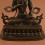 Fine Quality Handmade Silver Eye  13.5" Vajrasattva / Dorjesempa Statue Copper Statue from Patan, Nepal