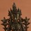 Fine Quality Hand Made Silver Eye 13.5" White Tara / Dolkar Oxidized Copper Alloy Statue Patan, Nepal