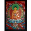 35" x 23" Shakyamuni Buddha Thangka Painting