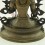 Fine Quality 13.25" White Tara  / Dolkar Silver Plated Oxidized Copper Alloy Statue Patan, Nepal