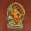 Fine Quality 14" White Dzambhala(Dragon Kubera) Statue