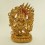 Fine Quality 12.5" Black Mahankala Statue