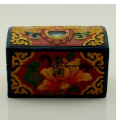 Tibetan Jewelry Wooden Box