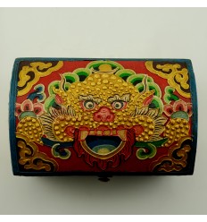 Tibetan Jewelry Wooden Box