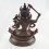 Fine Quality 15" Manjushri / Jampelyang Oxidized Gold Gilded Fine Quality Copper Statue Patan