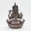 Finely Hand Carved 9" Chenrezig / Avalokiteshvara  Oxidized Copper Alloy Statue Patan, Nepal