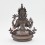 Finely Hand Carved 9" Chenrezig / Avalokiteshvara  Oxidized Copper Alloy Statue Patan, Nepal