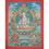 32" x 24" White Tara Thangka Painting