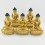 8.5” Dhyani Buddha or Pancha Buddha Statues Set