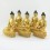 8.5” Dhyani Buddha or Pancha Buddha Statues Set