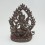 Fine Quality 10.25" Manjushri on Lion Statue From Patan,Nepal.