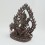 Fine Quality 10.25" Manjushri on Lion Statue From Patan,Nepal.