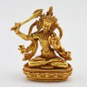 4" Four Armed Manjushri Statue